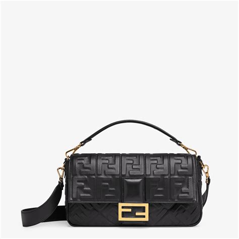 fendi large baguette|fendi medium baguette.